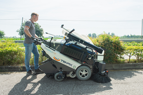 Espaloietarako MAXWIND erratz-makina elektrikoa