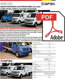 Vehículos para trabajos de mantenimiento carrozados DSFK C31