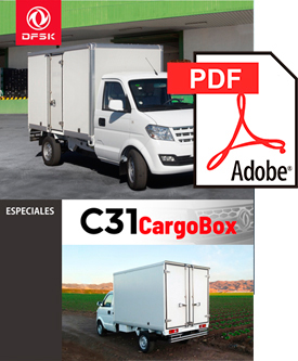 Vehículos para trabajos de mantenimiento carrozados C31 CargoBox